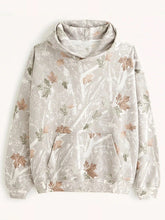 Womens Camo Abercrombie Oversized Hoodie